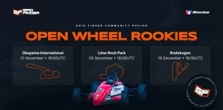 Grid Finder Community Open Wheel Rookie Series is here!