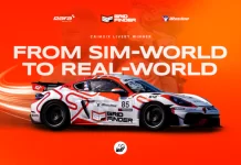 The RAFA Racing Club x Grid Finder Livery Competition winner’s livery gets out on track!